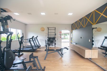 Apartamento para alugar com 43m², 2 quartos e 1 vaga Apartamento para alugar com 43m², 2 quartos e 1 vagaÁrea comum - Academia