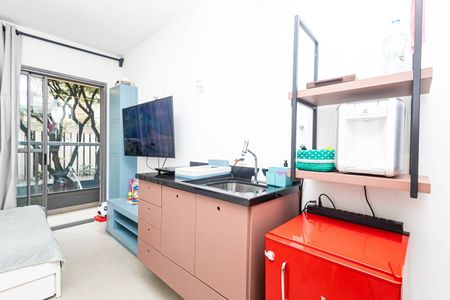 Studio para alugar com 27m², 1 quarto e sem vaga Studio para alugar com 27m², 1 quarto e sem vagaCozinha