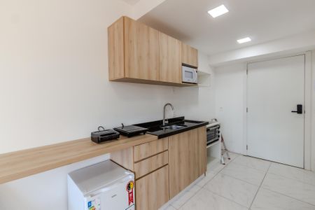 Studio à venda com 35m², 1 quarto e 1 vagaCozinha