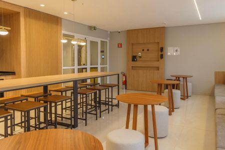 Studio à venda com 35m², 1 quarto e 1 vagaEspaço Gourmet