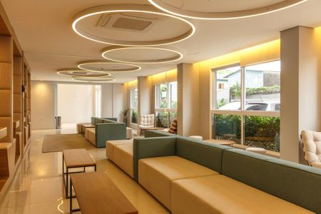 Studio à venda com 35m², 1 quarto e 1 vagaHall social