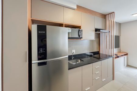 Studio para alugar com 28m², 1 quarto e sem vaga Studio para alugar com 28m², 1 quarto e sem vagaCozinha