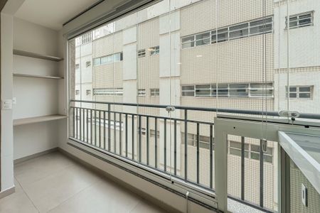 Studio para alugar com 28m², 1 quarto e sem vaga Studio para alugar com 28m², 1 quarto e sem vagaVaranda - Studio