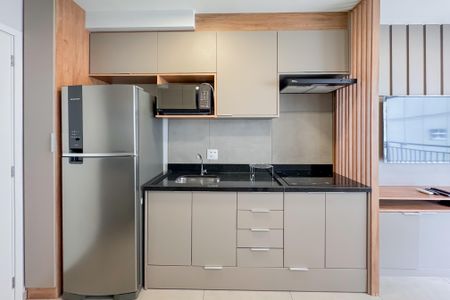 Studio para alugar com 28m², 1 quarto e sem vaga Studio para alugar com 28m², 1 quarto e sem vagaCozinha