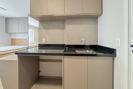 Studio para alugar com 28m², 1 quarto e sem vaga Studio para alugar com 28m², 1 quarto e sem vagaCozinha