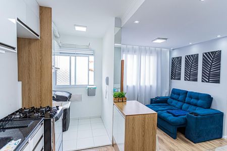 Apartamento à venda com 37m², 2 quartos e sem vagaCozinha e Área de Serviço