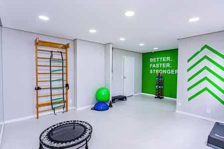 Apartamento à venda com 37m², 2 quartos e sem vagaÁrea comum - Sala de ginastica