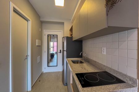 Studio para alugar com 24m², 1 quarto e sem vaga Studio para alugar com 24m², 1 quarto e sem vagaCozinha