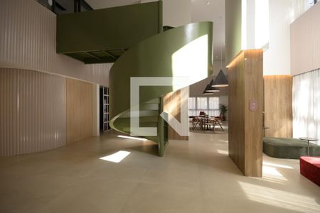 Studio para alugar com 24m², 1 quarto e sem vaga Studio para alugar com 24m², 1 quarto e sem vagaHall de entrada