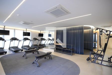 Studio para alugar com 24m², 1 quarto e sem vaga Studio para alugar com 24m², 1 quarto e sem vagaAcademia