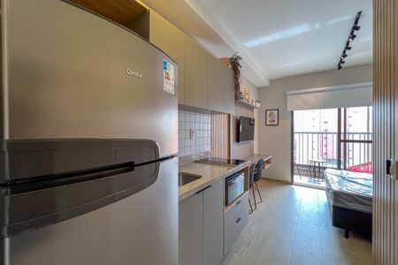 Studio para alugar com 24m², 1 quarto e sem vaga Studio para alugar com 24m², 1 quarto e sem vagaCozinha