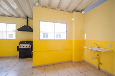 Apartamento para alugar com 38m², 2 quartos e 1 vagaÁrea comum - Salão de festas