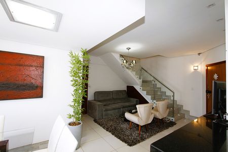 Sala de apartamento à venda com 3 quartos, 235m² em Buritis, Belo Horizonte