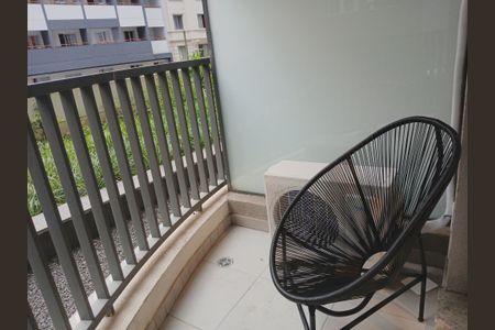 Apartamento para alugar com 25m², 1 quarto e sem vagavaranda do Quarto 