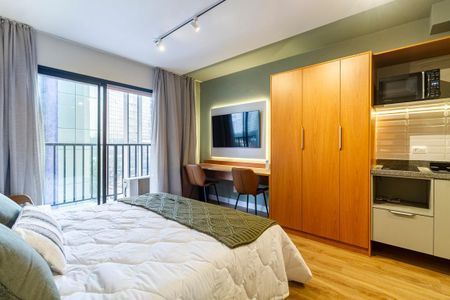 Studio para alugar com 28m², 1 quarto e sem vaga Studio para alugar com 28m², 1 quarto e sem vagaStudio