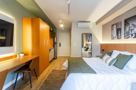 Studio para alugar com 28m², 1 quarto e sem vaga Studio para alugar com 28m², 1 quarto e sem vagaStudio