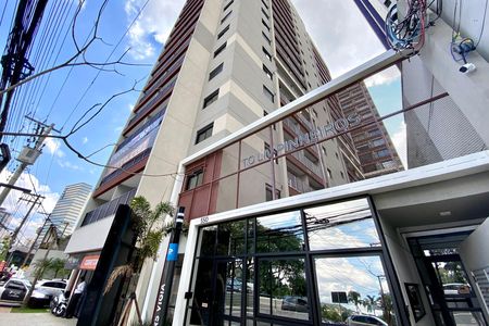 Studio para alugar com 28m², 1 quarto e sem vaga Studio para alugar com 28m², 1 quarto e sem vagaFachada