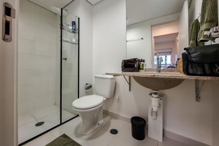 Studio para alugar com 33m², 1 quarto e sem vaga Studio para alugar com 33m², 1 quarto e sem vagaBanheiro