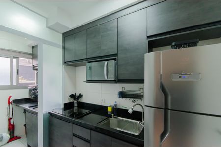 Cozinha de apartamento à venda com 1 quarto, 27m² em Vila Dom Pedro I, São Paulo
