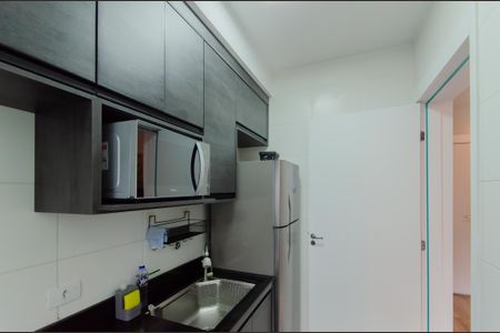 Cozinha de apartamento à venda com 1 quarto, 27m² em Vila Dom Pedro I, São Paulo