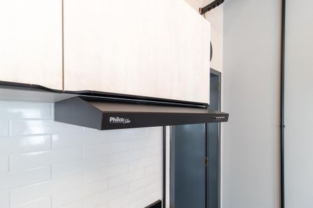 Apartamento para alugar com 55m², 1 quarto e sem vagaDetalhe da cozinha