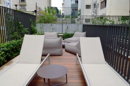 Studio à venda com 24m², 1 quarto e sem vagaÁrea comum