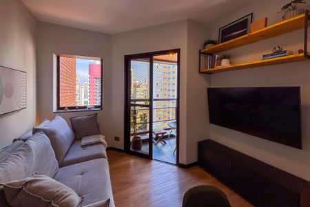 Apartamento para alugar com 34m², 1 quarto e 1 vaga Apartamento para alugar com 34m², 1 quarto e 1 vagaSala