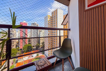 Apartamento para alugar com 34m², 1 quarto e 1 vaga Apartamento para alugar com 34m², 1 quarto e 1 vagaVaranda