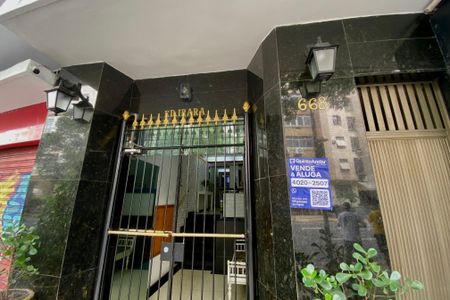 Apartamento para alugar com 52m², 1 quarto e sem vaga Apartamento para alugar com 52m², 1 quarto e sem vagaFachada + Plaquinha