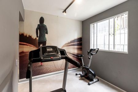 Apartamento para alugar com 44m², 2 quartos e sem vaga Apartamento para alugar com 44m², 2 quartos e sem vagaAcademia