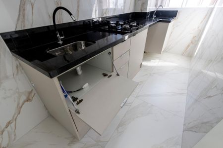 Apartamento para alugar com 44m², 2 quartos e sem vaga Apartamento para alugar com 44m², 2 quartos e sem vagaCozinha