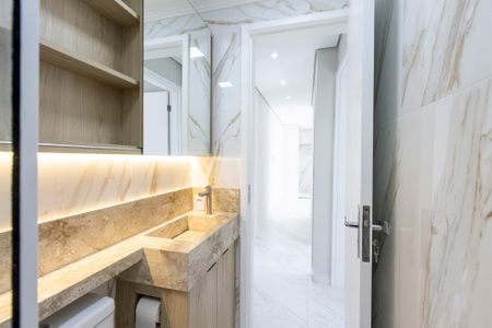 Apartamento para alugar com 44m², 2 quartos e sem vaga Apartamento para alugar com 44m², 2 quartos e sem vagaBanheiro