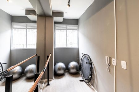Apartamento para alugar com 44m², 2 quartos e sem vaga Apartamento para alugar com 44m², 2 quartos e sem vagaAcademia