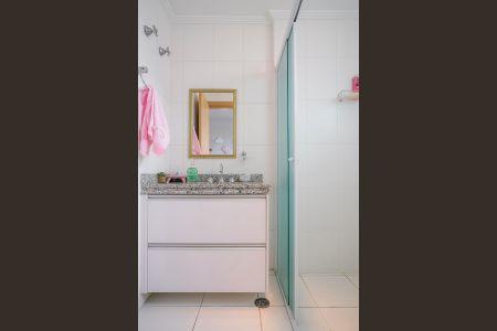 Apartamento à venda com 143m², 3 quartos e 2 vagasBanheiro da suíte 3