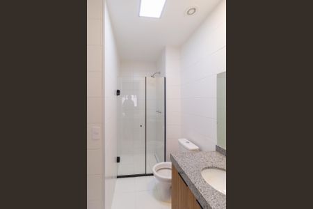 Apartamento para alugar com 55m², 2 quartos e 1 vagaBanheiro da suíte 1