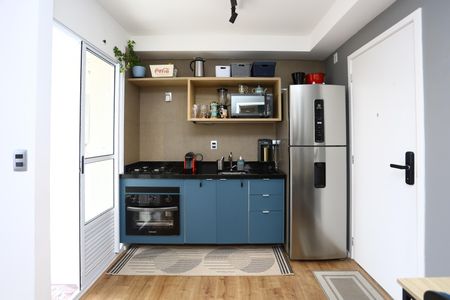 Studio à venda com 31m², 1 quarto e sem vagaCozinha