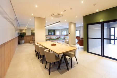 Apartamento para alugar com 28m², 1 quarto e sem vagaÁrea comum - Salão de festas