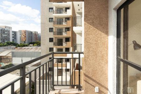 Apartamento para alugar com 28m², 1 quarto e sem vagaVaranda