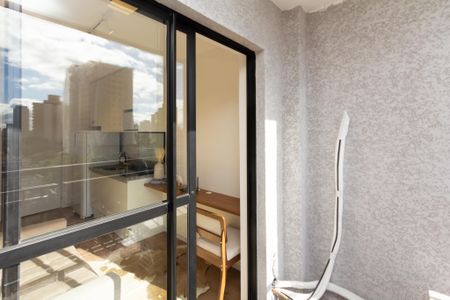 Apartamento para alugar com 28m², 1 quarto e sem vagaVaranda