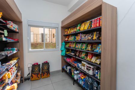 Apartamento à venda com 44m², 1 quarto e 1 vagaMinimercado