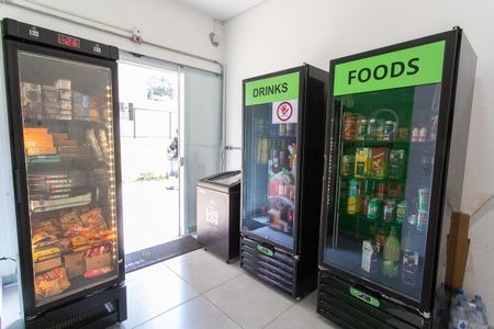 Apartamento à venda com 44m², 1 quarto e 1 vagaMinimercado