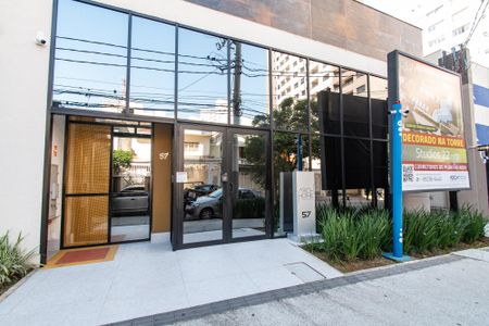 Studio para alugar com 22m², 1 quarto e sem vaga Studio para alugar com 22m², 1 quarto e sem vagaFachada