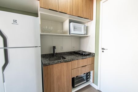 Studio para alugar com 22m², 1 quarto e sem vaga Studio para alugar com 22m², 1 quarto e sem vagaCozinha