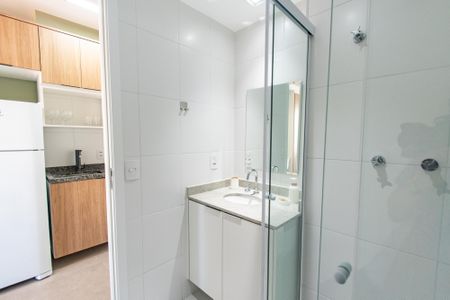 Studio para alugar com 22m², 1 quarto e sem vaga Studio para alugar com 22m², 1 quarto e sem vagaBanheiro