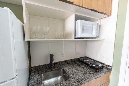 Studio para alugar com 22m², 1 quarto e sem vaga Studio para alugar com 22m², 1 quarto e sem vagaCozinha