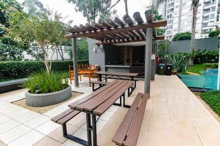 Apartamento para alugar com 72m², 2 quartos e 2 vagas Apartamento para alugar com 72m², 2 quartos e 2 vagasÁrea comum - Churrasqueira