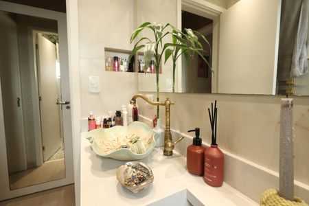 Apartamento à venda com 70m², 2 quartos e 2 vagasBanheiro da Suíte