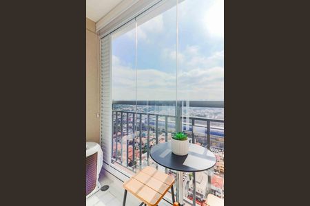 Apartamento à venda com 31m², 1 quarto e sem vagaVaranda