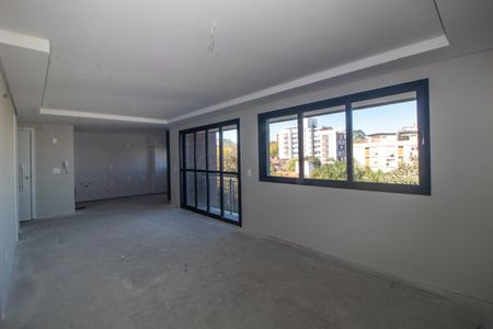 Sala de apartamento à venda com 3 quartos, 115m² em Cristal, Porto Alegre
