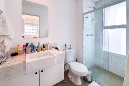 Apartamento à venda com 41m², 1 quarto e sem vaga Apartamento à venda com 41m², 1 quarto e sem vagaBanheiro da Suíte